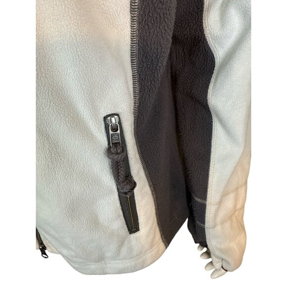 Harley Davidson Fleece Jacket Womens Full Zip 1W Equiv to 1X EUC Windproof Coat - Picture 2 of 7